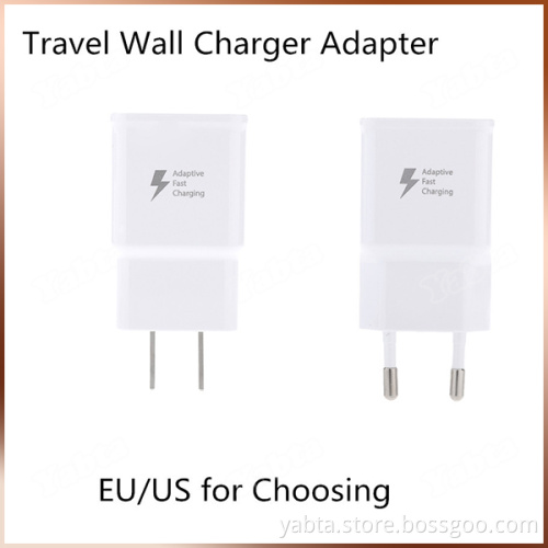 OEM Original For Samsung White Color EU US Plug Fast Charging USB Wall Charger